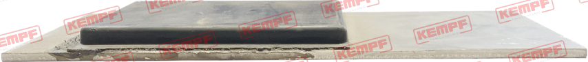 24260 Kempf Gummiauflage, Alu, 315x150x6+10mm